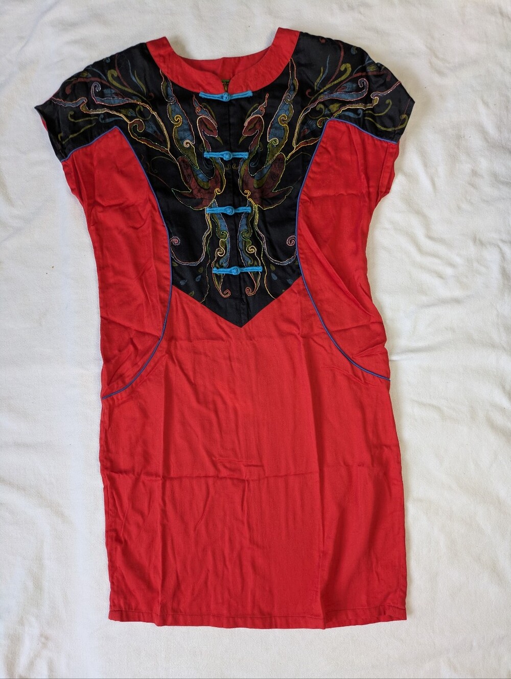 Vintage Women's Asian Inspired Dress